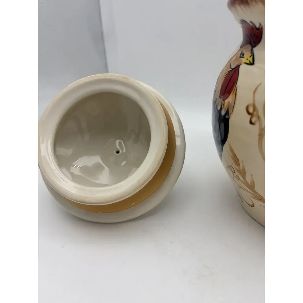 Dario Farrucci Design. Country Chicken Canister. Discontinued.
